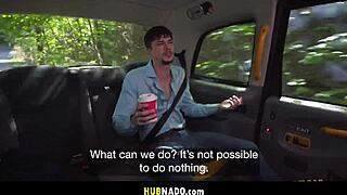 big interview wait turns into spontaneous outdoor sex ride