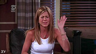 Friends Series Stars Slip Skirts for Secret Upskirt Celebrity Peeks