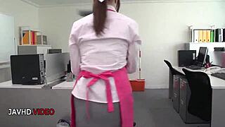 office lady chihiro akino sucks hard begs for asian creampie