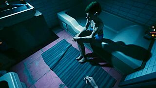 cyberpunk 2077 judy alvarez pov 3d lesbian tattooed german euro gay scene nvidia rtx
