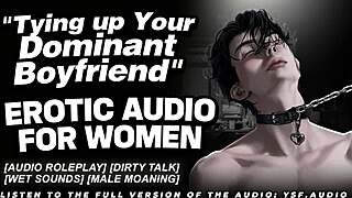 imagine tying up your dominant boyfriend for dirty talk fun