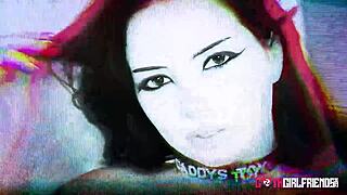 Goth Girlfriend Asteria Jade Swallows Cock Then Rides Hard