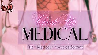 french medical cock milking sprays hot milk everywhere!