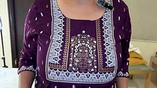 caught my indian milf sis masturbating so i spooned her huge ass brutal till orgasm on ranch