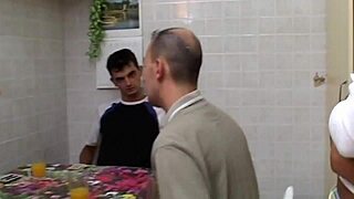 Watch these Italians tease cock and pussy play on impatient webcam