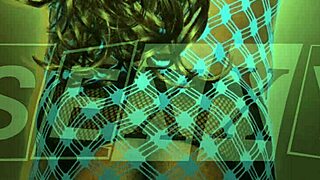 Heart pounds for this lingerie ladyboy's seductive panty poses