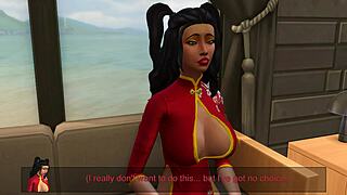 Innocent Teen's First Brothel Shift Turns Huge Cock Wild