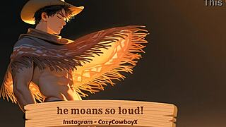 He Moans So Loud During Intense Orgasm!