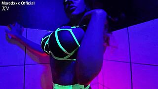 curvy redhead sensual striptease tease