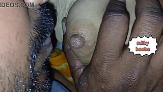 bhabhi's full natural boobs get slapped and fingered at the party