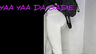 petite schoolgirl with saggy tits and small waist shakes tight ass softly