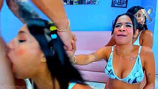 hot latinas throat destroyed rough deep monster cock