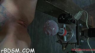 Watch me punish this redhead slave with toys and hardcore blowjob