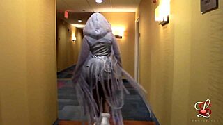 spooky halloween corpse bride ebony gets bbc fucked hard
