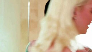 Whoa, sexy blonde masseuse with small tits gives the ultimate nuru massage handjob blowjob!