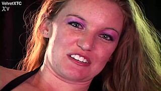 glass pink redhead babe shares her casual casting introduction