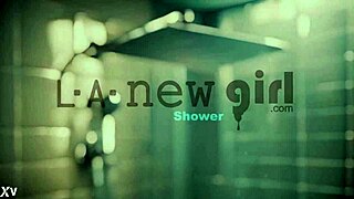 wanna see this cute teen brunette shower and get massaged by daddy?