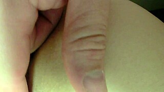 Mature BBW spreads hairy pussy for creampie after big tits blowjob in homemade chubby compilation