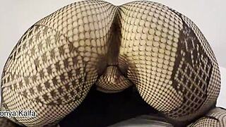 is stepmom's big ass worth doggy while daddy sleeps?