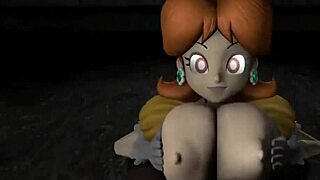 Possessed Daisy wraps big tits around monster cock for titty fuck
