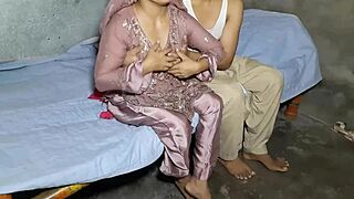 newlywed indian bhabhi sneaks dirty hindi blowjob with devar on wedding night