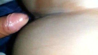 bitch bends over spreading cheeks for her first brutal anal pounding