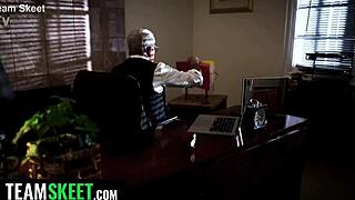 Two Stepmoms Seduce Stepsons During Friend's Private Orgy Show