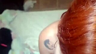 redhead webcam swallows cousin cock spanked ass takes cum smiling