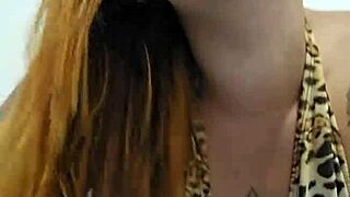 you won't believe how much this horny exhibitionist flashes her young tits and armpits begging for cum