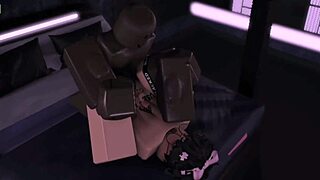 femboy slut sneaks bbc suck and fuck bent over behind boyfriends back