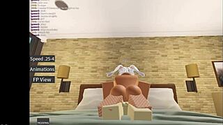 i can't stop fucking this big-tit bunny in roblox