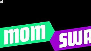 Two Stepmoms Seduce Stepsons During Friend's Private Orgy Show