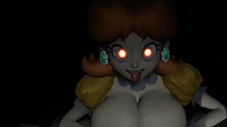 Possessed Daisy wraps big tits around monster cock for titty fuck