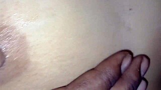 bhabhi's full natural boobs get slapped and fingered at the party