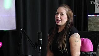 Tifany Rocha and Francis Simas Heat Up Sheer Red Swing Cast in Steamy Lingerie Compilation