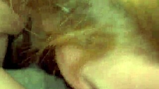 sloppy deepthroat facefuck on skinny blonde teen gagging for daddy's cum 💦