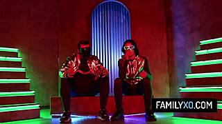 in this fallout cosplay gypsy rose lures stepfamily into wild threesome