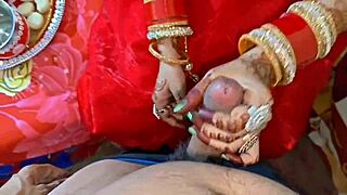 my first dirty indian girlfriend pussy lick on karwa chauth