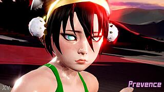 toph's twerking booty shakes me up with wild horny vibes