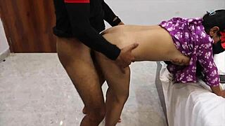 omg my shy indian gf loses virginity anal creampie in bed finally...