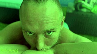 daddy's tongue devours my blue eyed pussy till i explode in orgasm