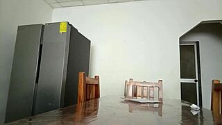 hey housewife, why show your wet vagina on the table while i fix the fridge?