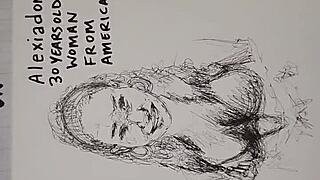 whoa just sketched tits then came all over for that cum finish 💦