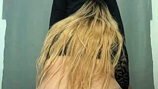 Young vagina gapes wide for full male fist and forearm insertion.