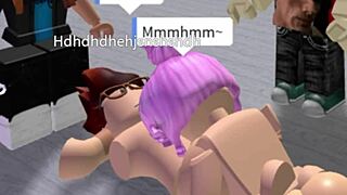 hot milf slurps furry roblox cock hungrily right now