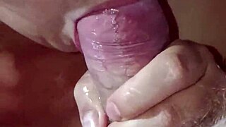 Korean wife, watch me suck this cock up close
