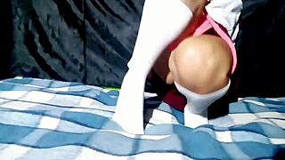 Hot Mexican schoolgirl sends pack and masturbates outdoor how tempting is that real homemade?