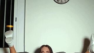 blonde hairy pussy big clit squirts hard riding muscular pov best solo cum