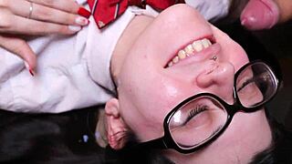 Pregnant Schoolgirl Swallows Doctor Cum and Fucks Rough to Hide Secret