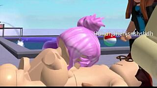 hot milf slurps furry roblox cock hungrily right now